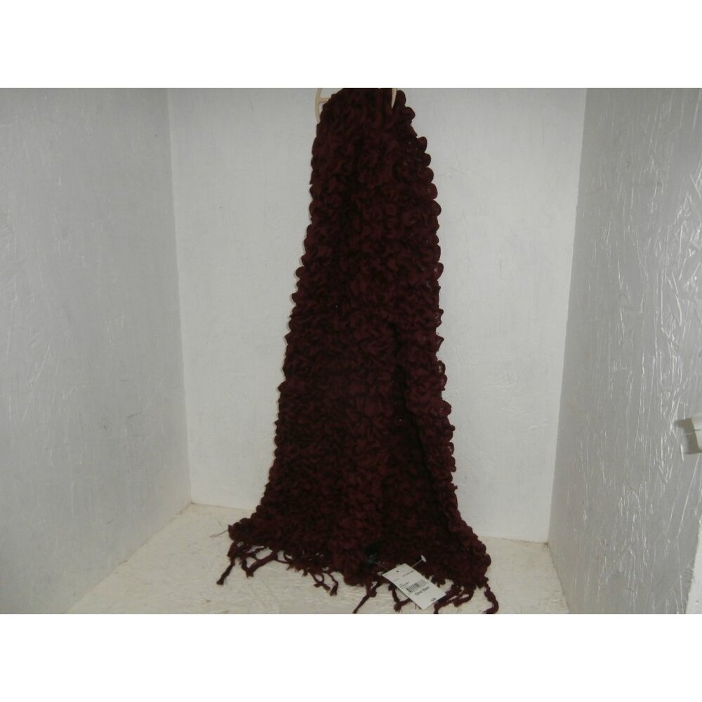JCP Women's  Burgundy Scarf One Size New !!!